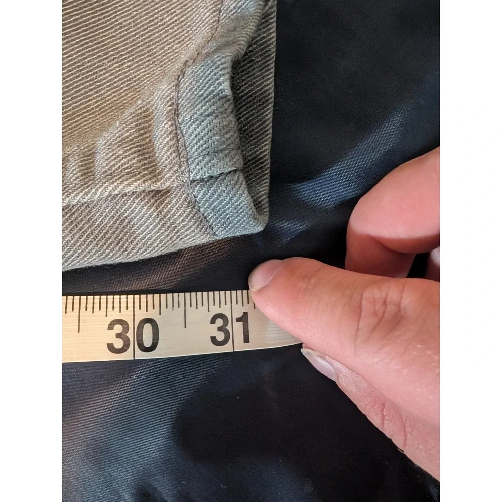 Levi Strauss & Co Mens Gray Denim Jeans Regular Fit Straight 504 Size 40x32